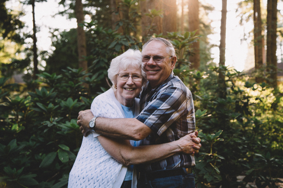 Amy Dow Elder Law Hero Jupiter Elder Law Attorney Couple holding each other