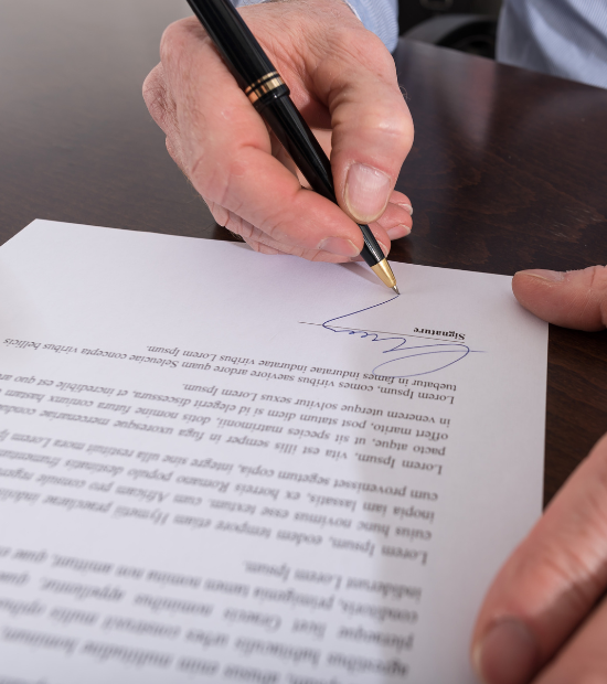 Elder law lawyer guiding client through Lady Bird Deed for probate avoidance
