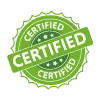 Green badge icon representing board certification in elder law